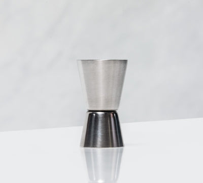 Stainless Steel Double Jigger Satin Finish 15ml/30ml